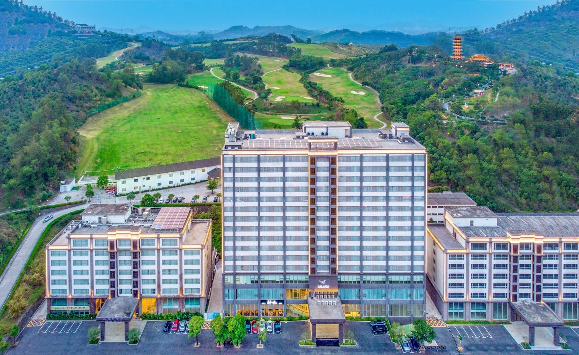 Phoenix Hill Hotel Dongguan - Golf Course Shop Exterior foto